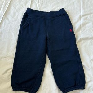 Fleece polo sweats